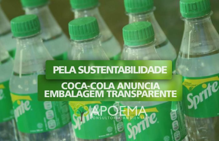 Pela sustentabilidade, Coca-Cola anuncia embalagem transparente